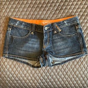 Nollie denim shorts size 5